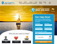 Tablet Screenshot of kansascitydrugtreatmentrehabcenter.com